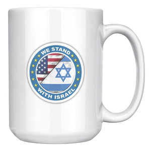 "I Stand With Israel" Mug