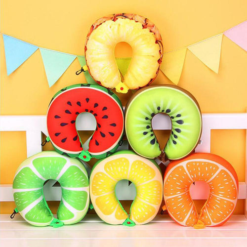 Cute Soft Stuffed Travel Pillow (30cm)  (6 Different Colors To Choose From)